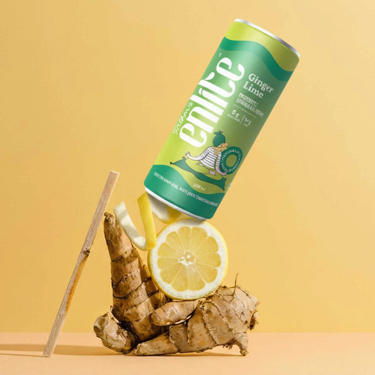 Rithm's Enlite: Premium Beverages Branding & Packaging Design Image 13