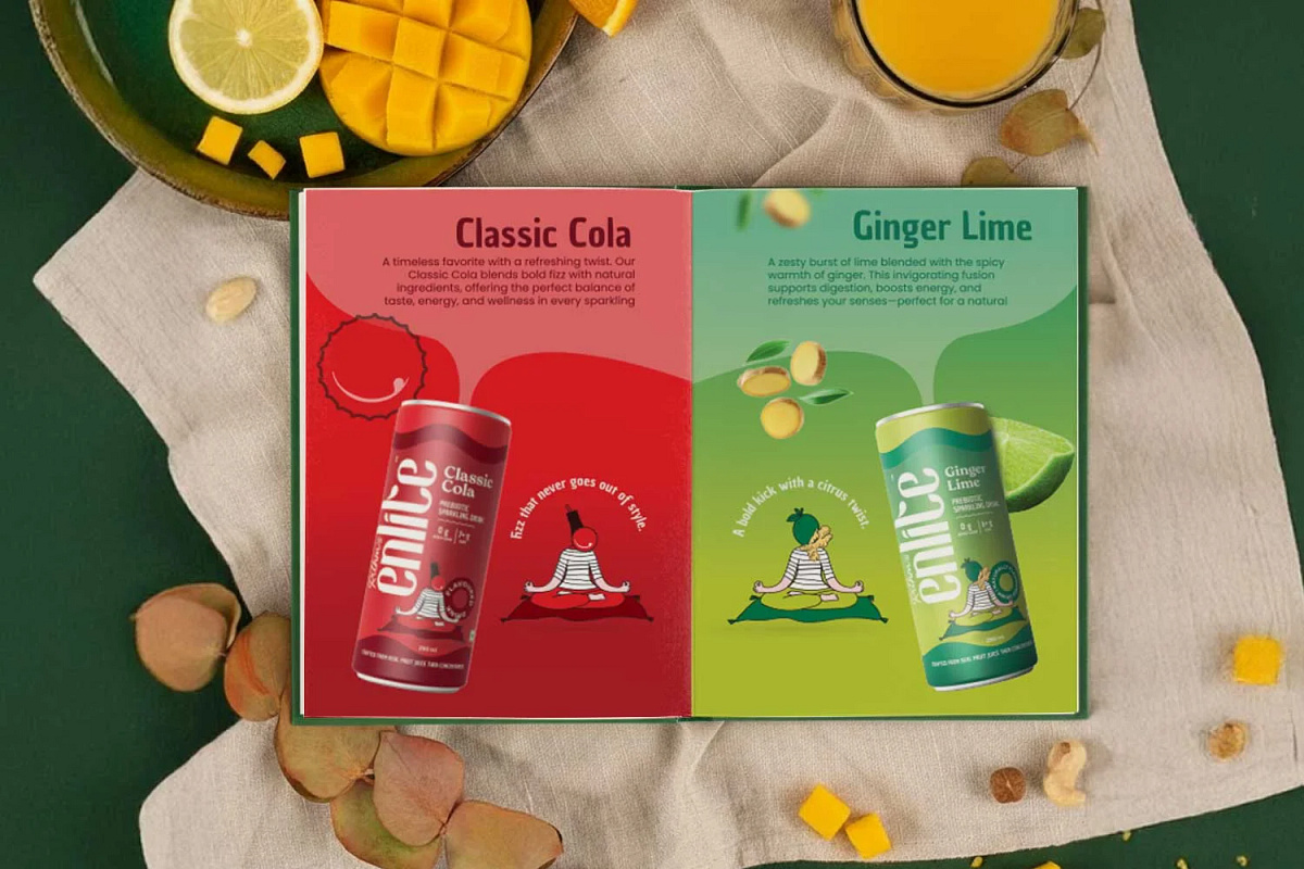Rithm's Enlite: Premium Beverages Branding & Packaging Design Image 17