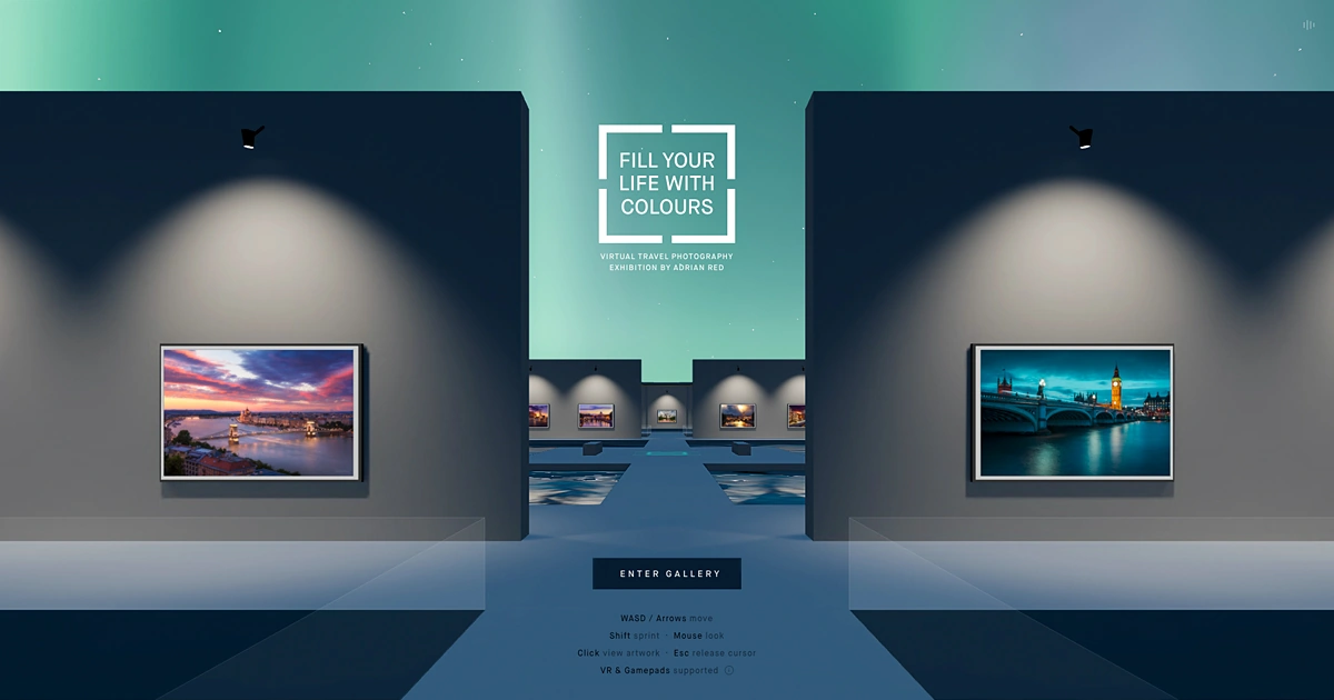 Fill Your Life With Colours - Immersive Travel Photography Exhibition by Adrian Red