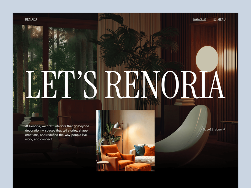 Renoria - Modern Creative Agency Website Template
