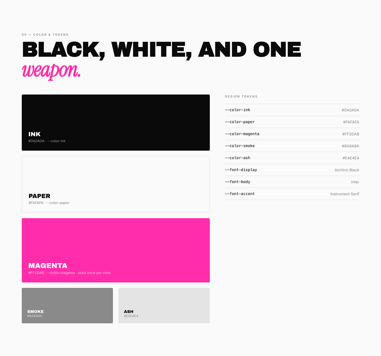 Hue&Cry — Visual Identity & Website Image 5