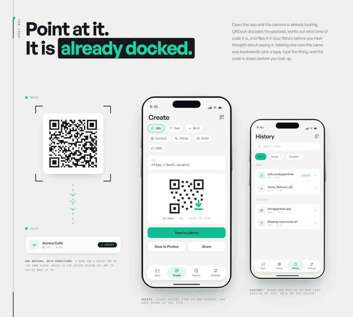QRDock: Scan it. Create it. Dock it. Image 4