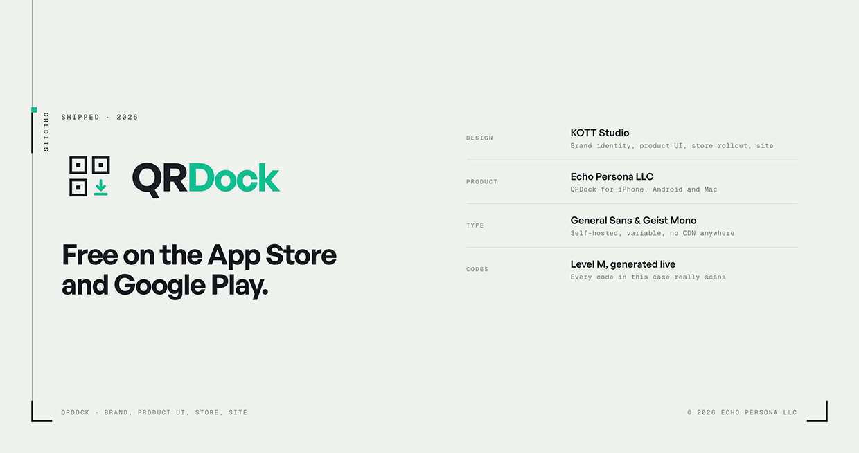 QRDock: Scan it. Create it. Dock it. Image 7