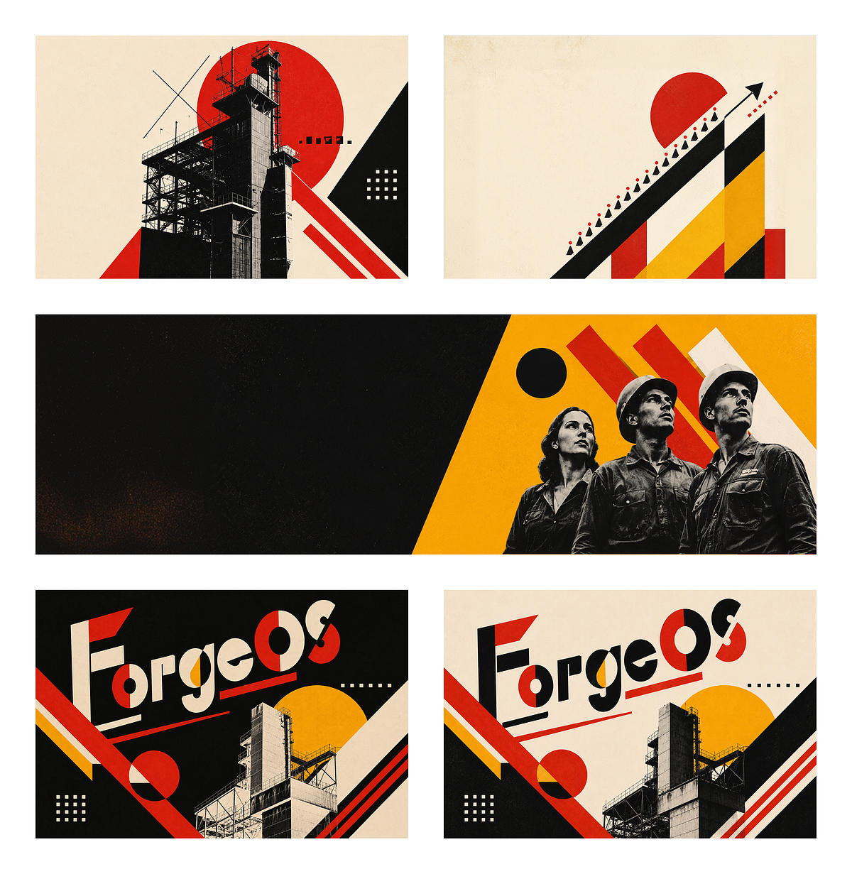 AI Workforce Platform | Constructivist Design Exploration Image 2