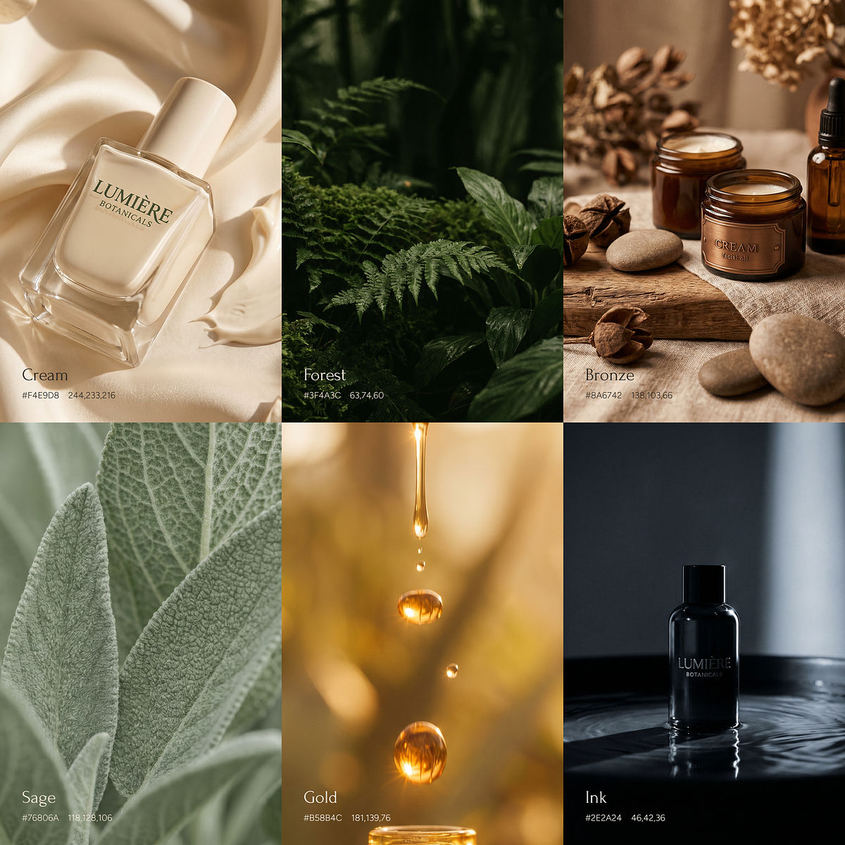 Premium Skincare Brand Identity Image 0