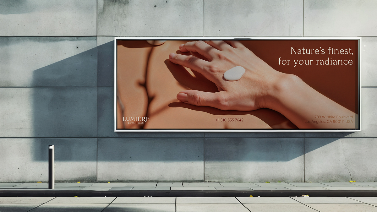 Premium Skincare Brand Identity Image 1