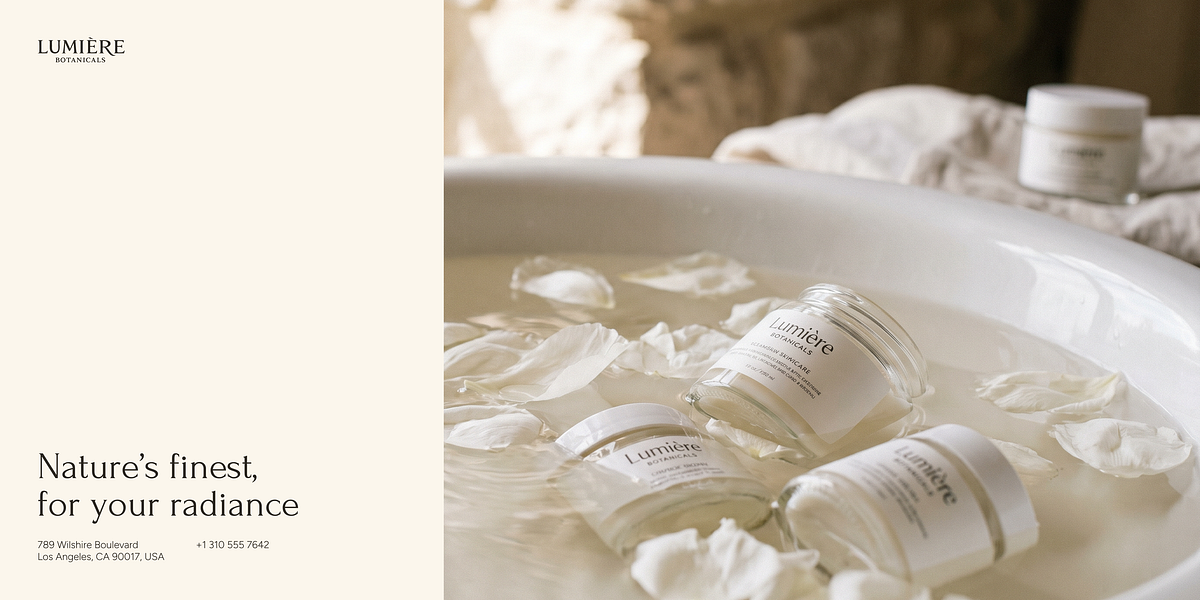 Premium Skincare Brand Identity Image 2