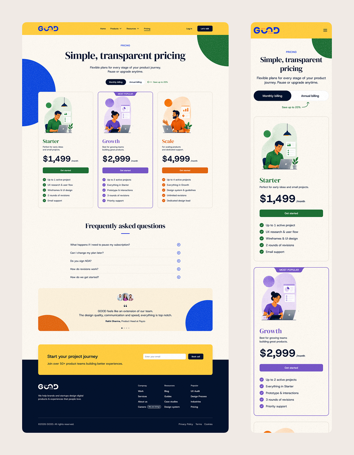 Modern SaaS Pricing Experience Image 1