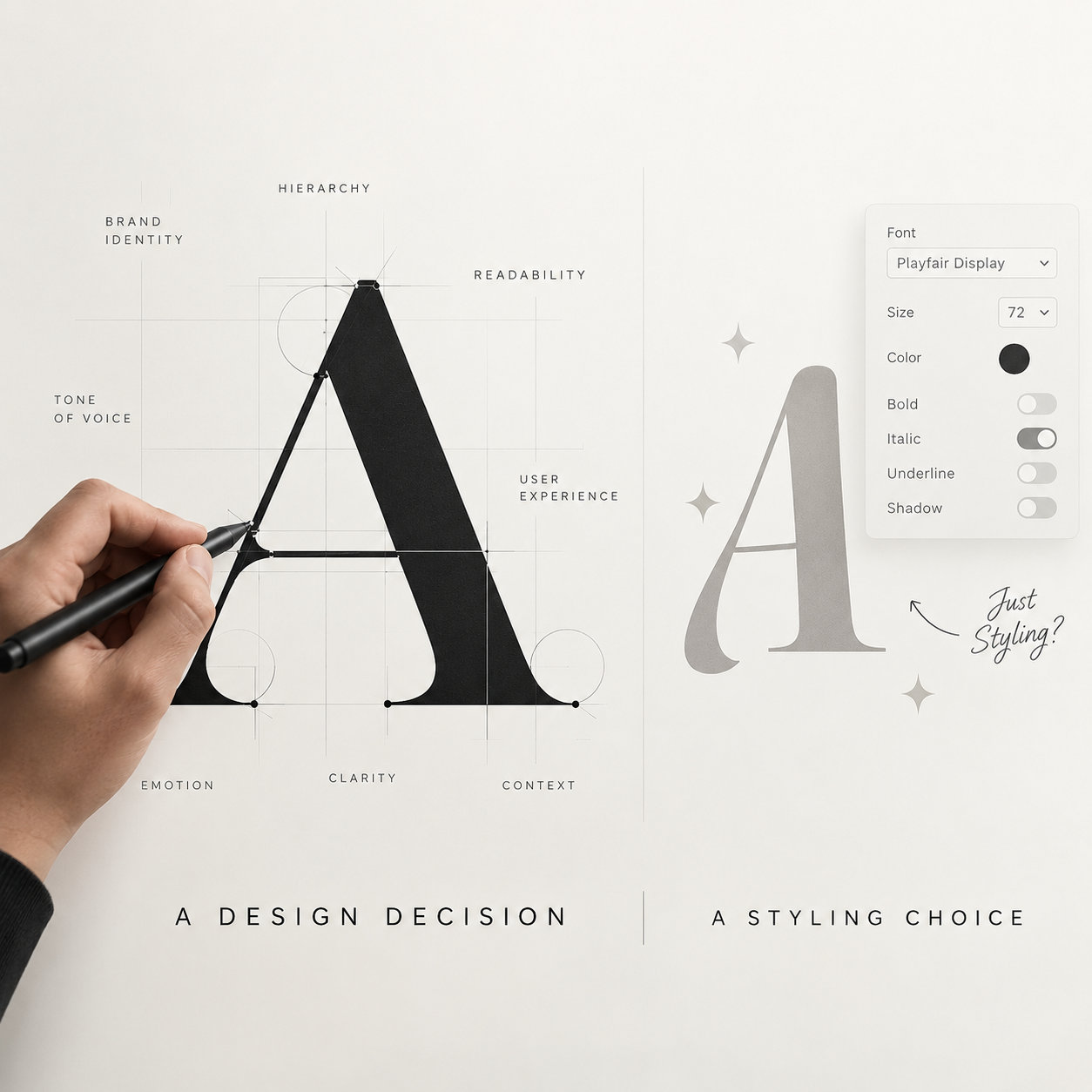 Typography in UI Design: A Practical Guide to Choosing and Using Type