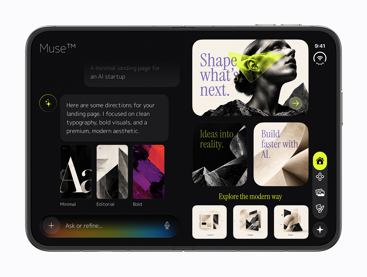 AI-Powered Mobile Experience for iPhone Duo Image 3