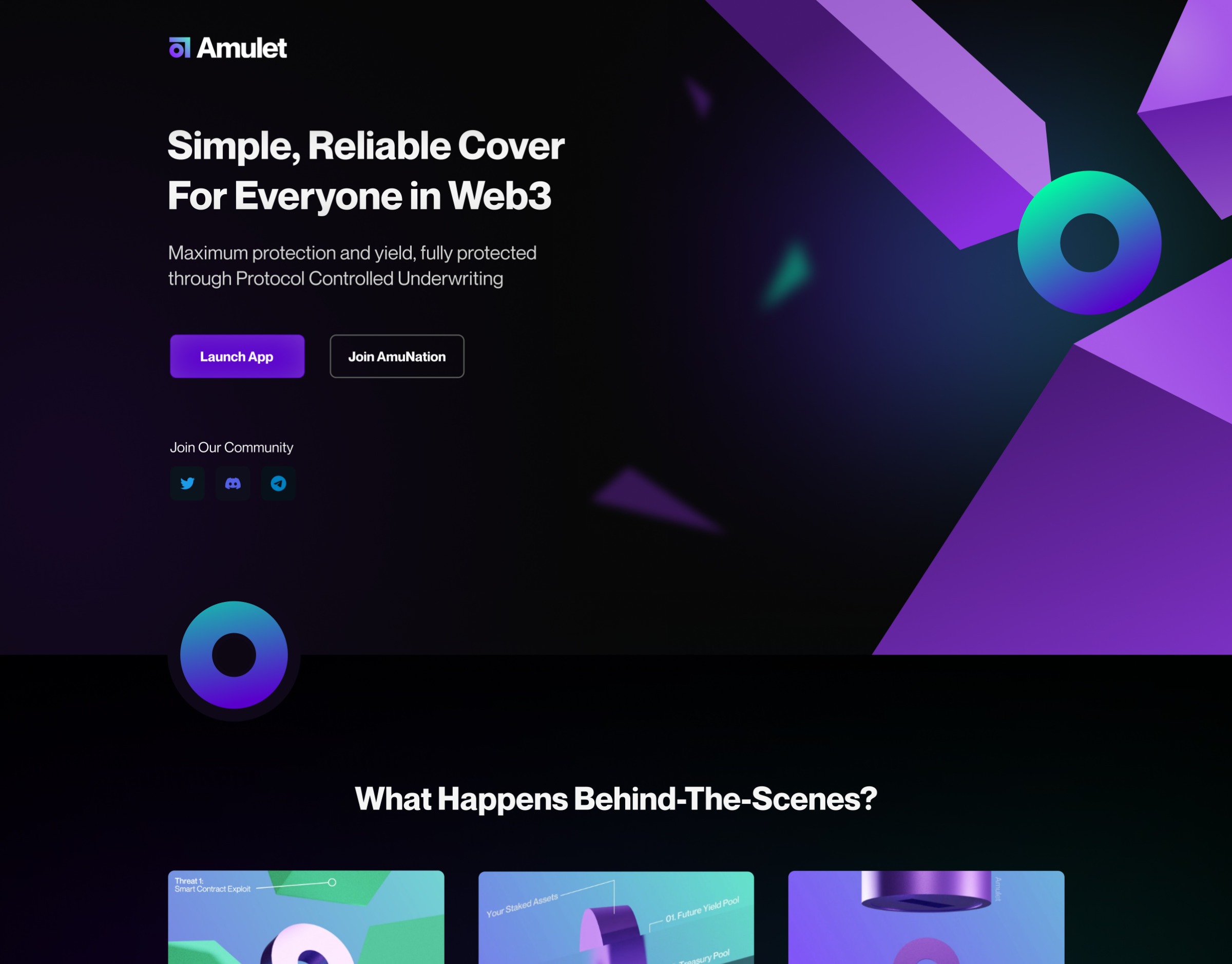 UI/UX Redesign of Amulet Image 0