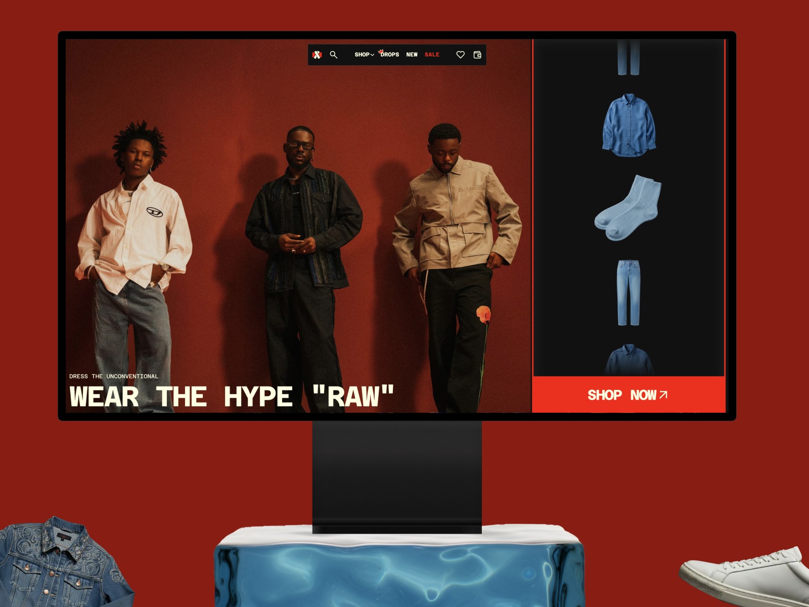 RAWLINE - Hypewear E-Commerce Framer Site Image 13