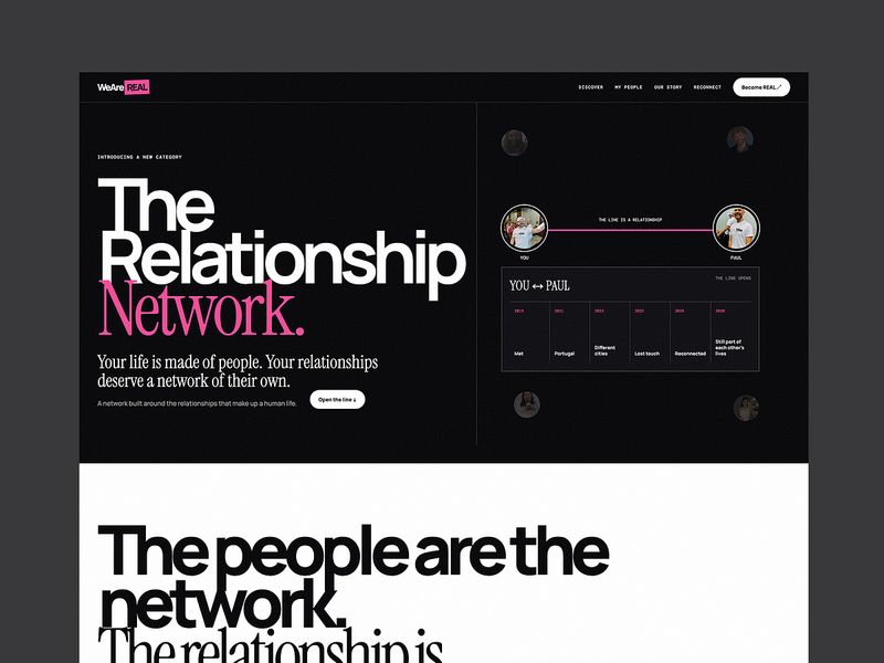 We Are Real | Website Design