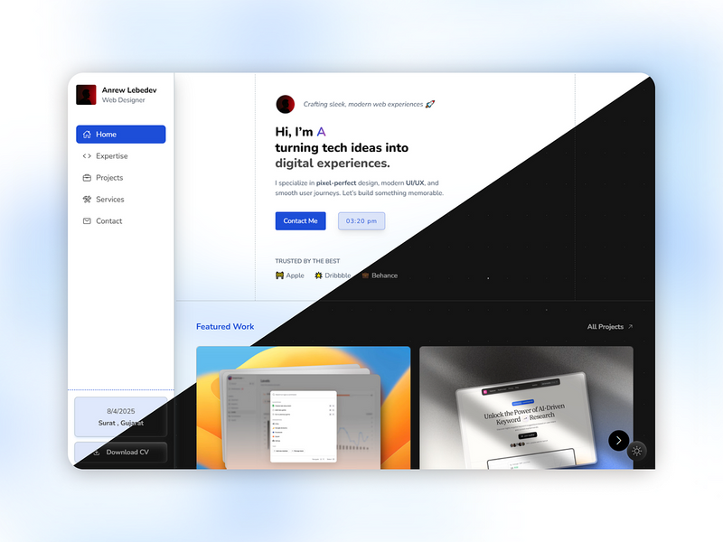 UXProo – Personal Portfolio Template