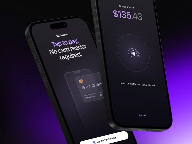 Fintech payment mobile app