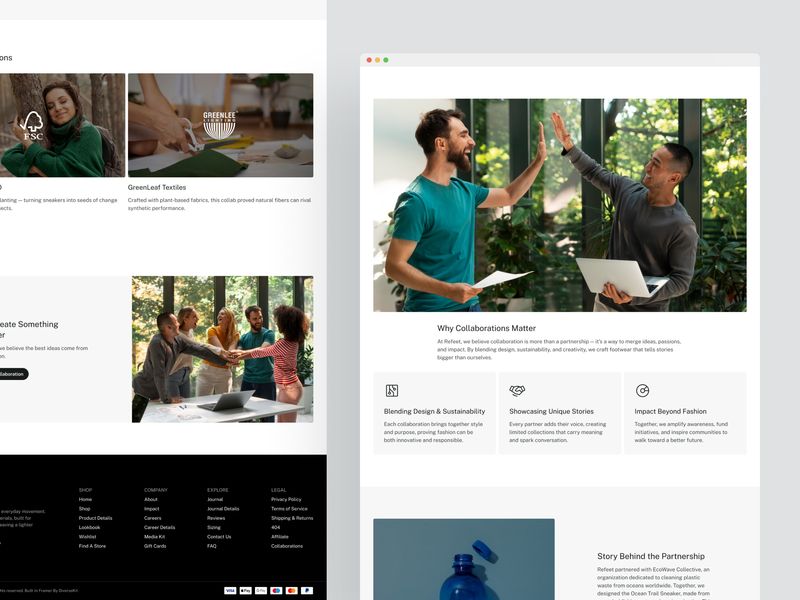 Refeet · E-commerce Website Template