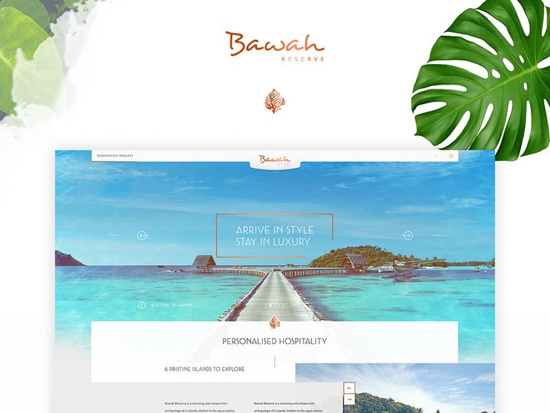 Website // Hotel Resort