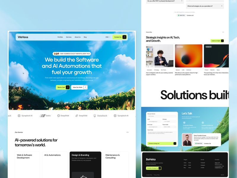 Agency - Landing Page Design
