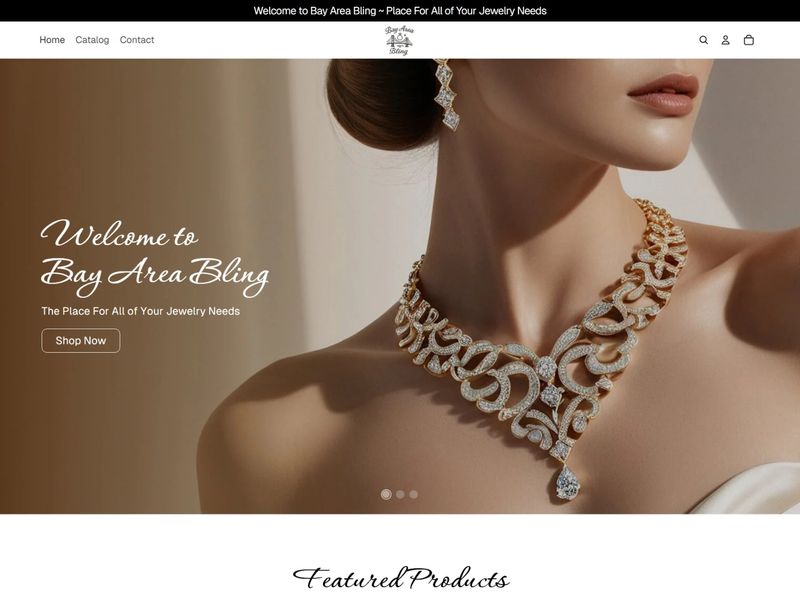 Professional Jewelry E-commerce Website Design