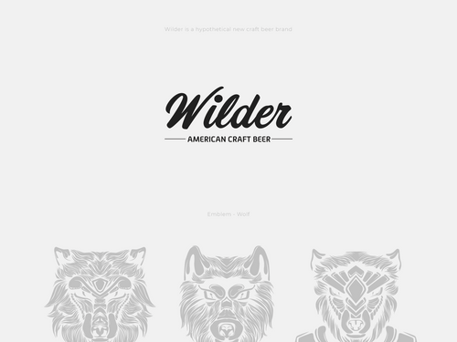 Wilder - American Craft Beer on Behance