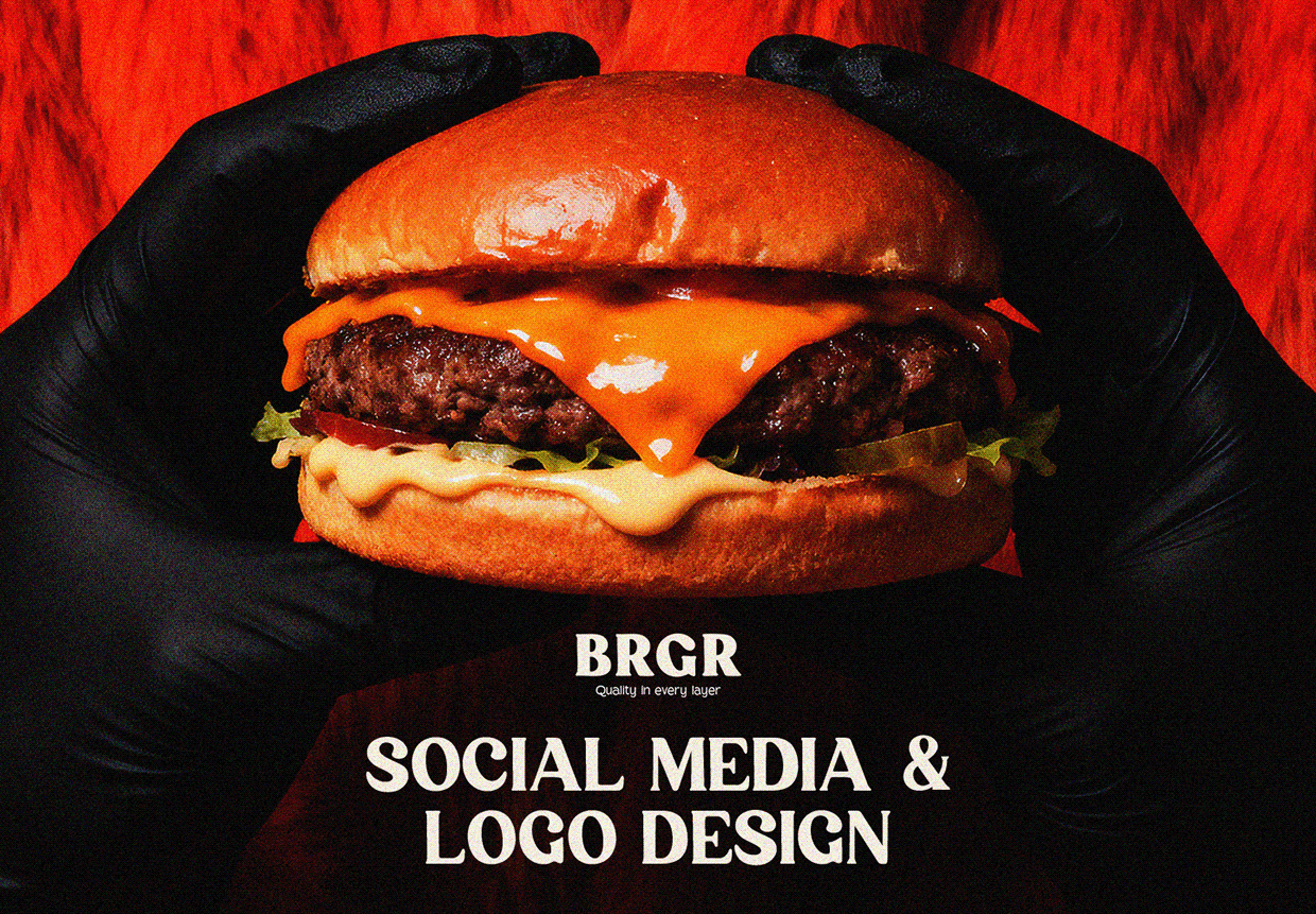 BRGR — Social Media & Logo Design