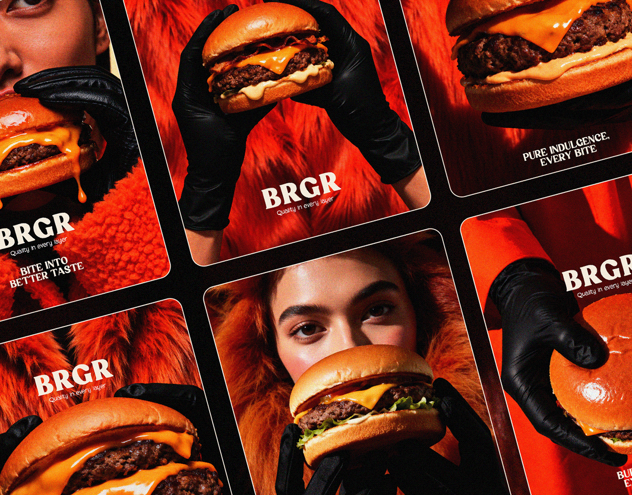 BRGR — Social Media & Logo Design Image 5