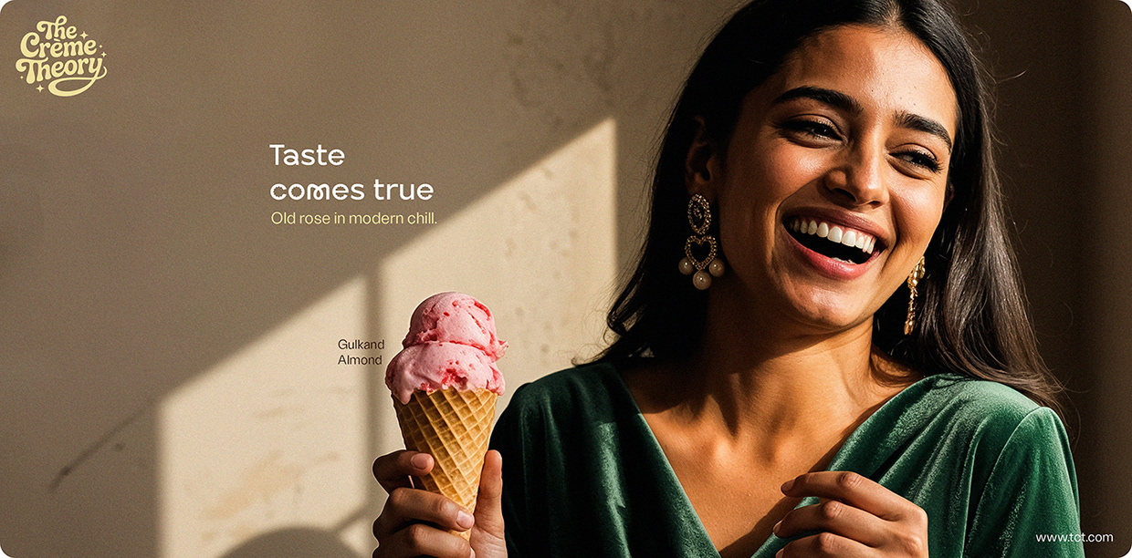 The Crème Theory – Premium Ice Cream Branding Image 2