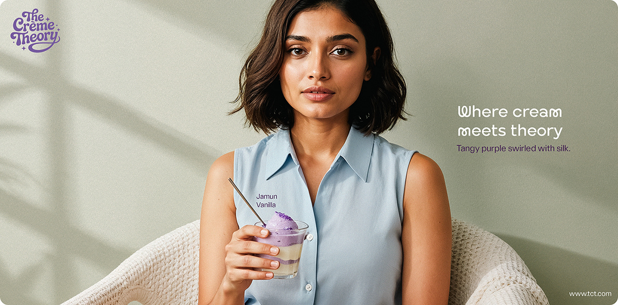 The Crème Theory – Premium Ice Cream Branding Image 4