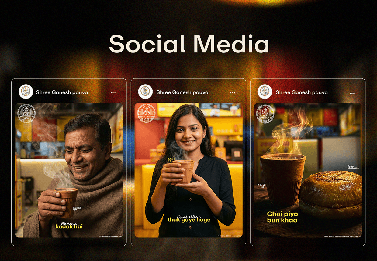Shree Ganesh Pauva – Social Media Branding Image 4