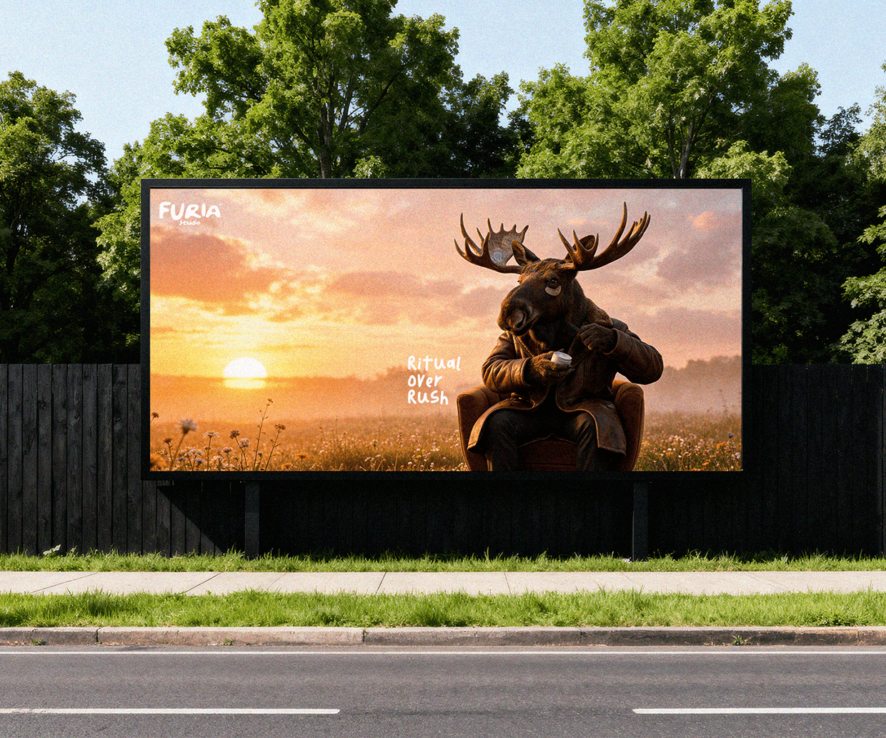 FURIA Studio – Premium Grooming Campaign Design Image 5