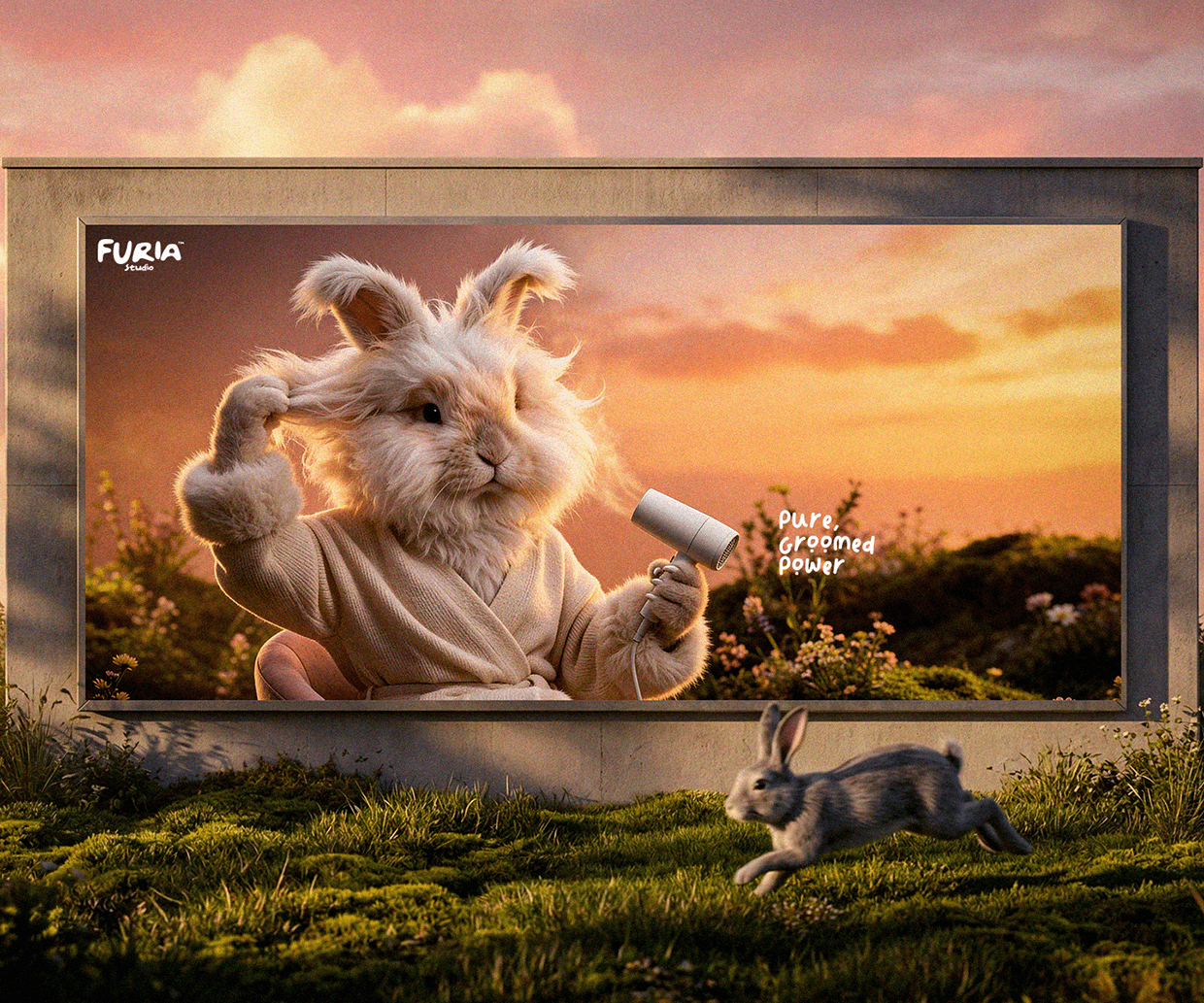 FURIA Studio – Premium Grooming Campaign Design Image 8