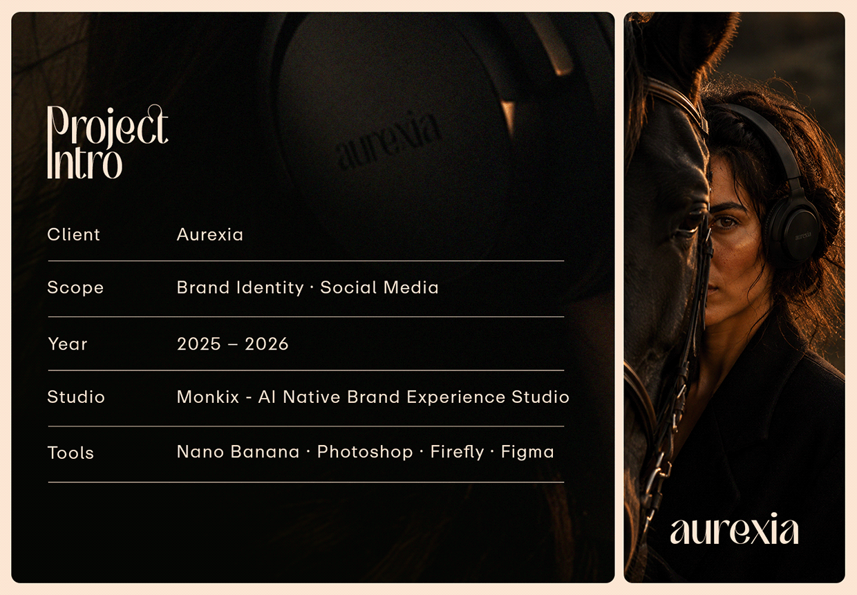 Aurexia - Luxury Headphones Brand Identity Image 0