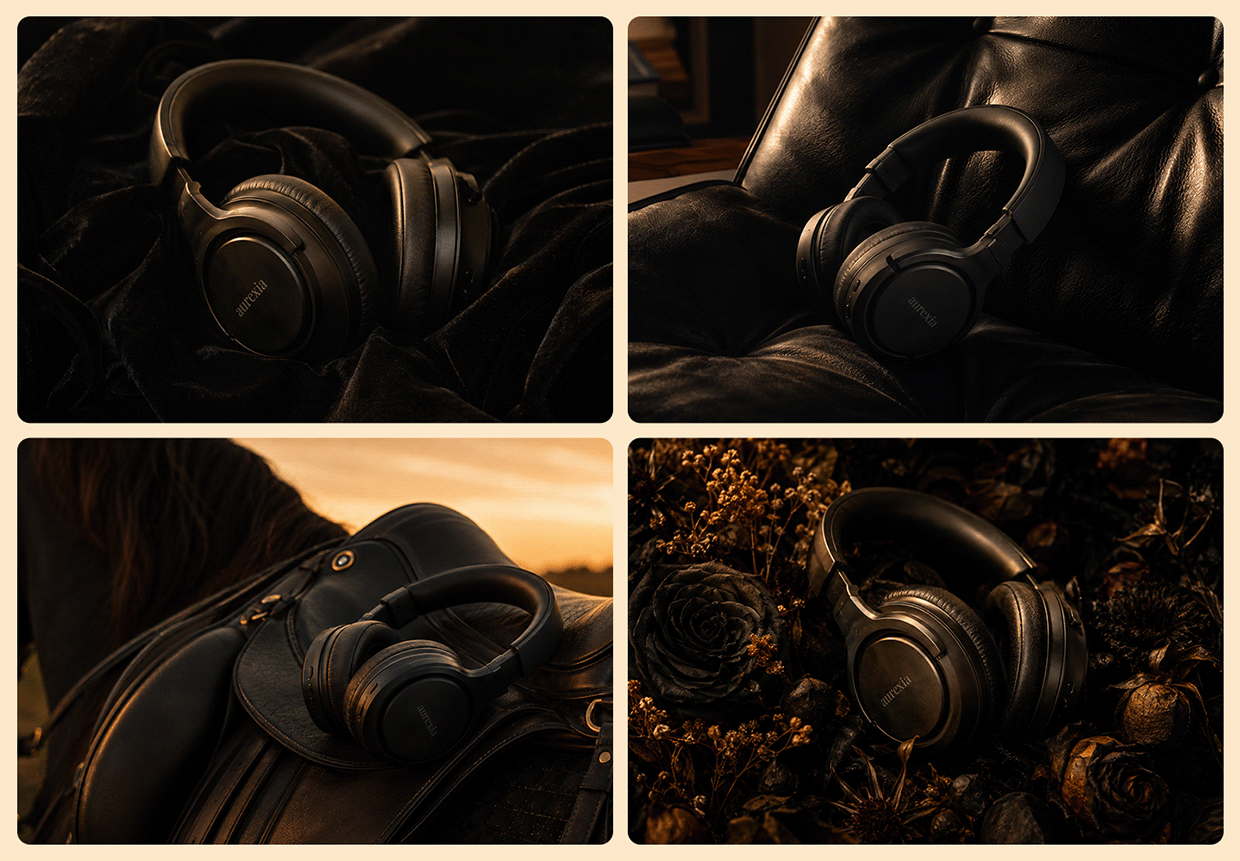 Aurexia - Luxury Headphones Brand Identity Image 3