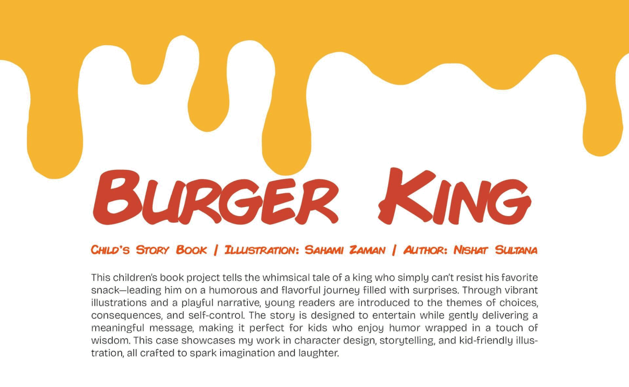 Burger Kings | Child Story Book