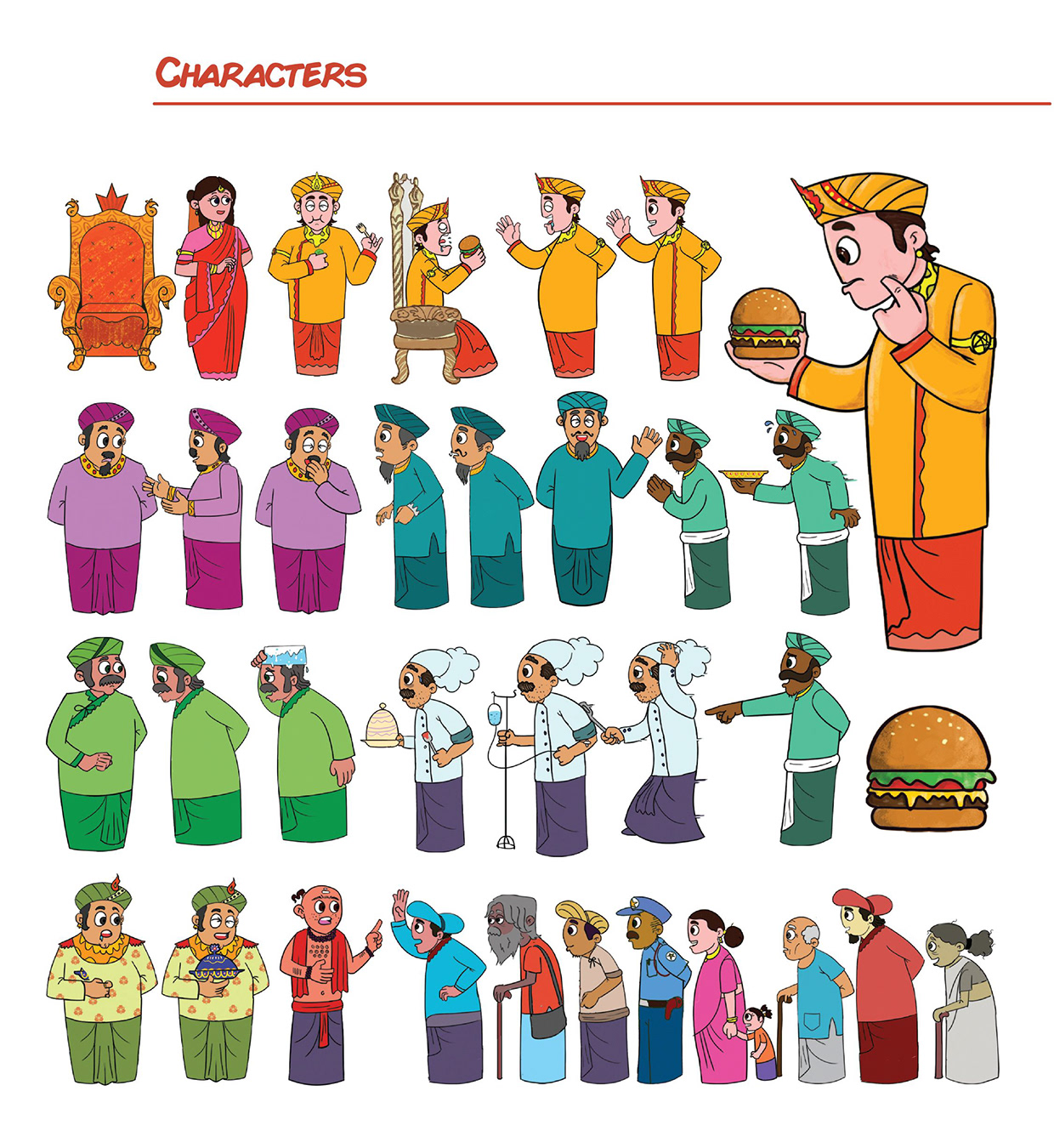 Burger Kings | Child Story Book Image 4