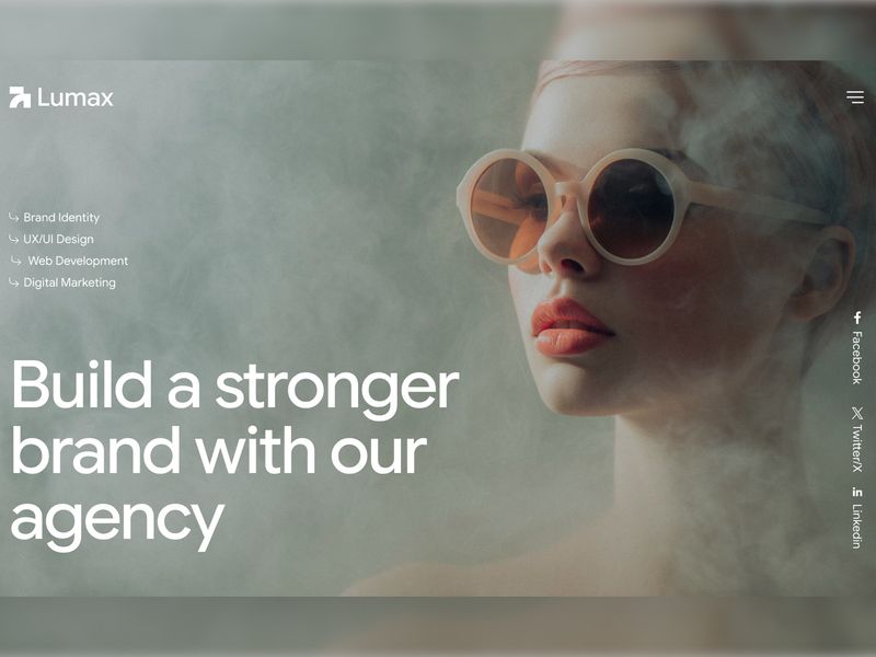 Creative Agency Hero section Design Md Asikur Rahman