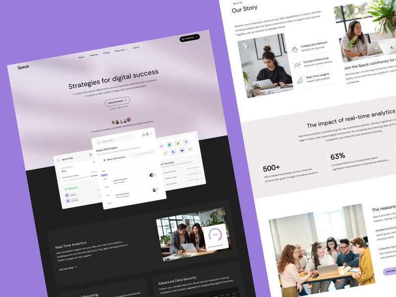 Speck - Technology Website Template