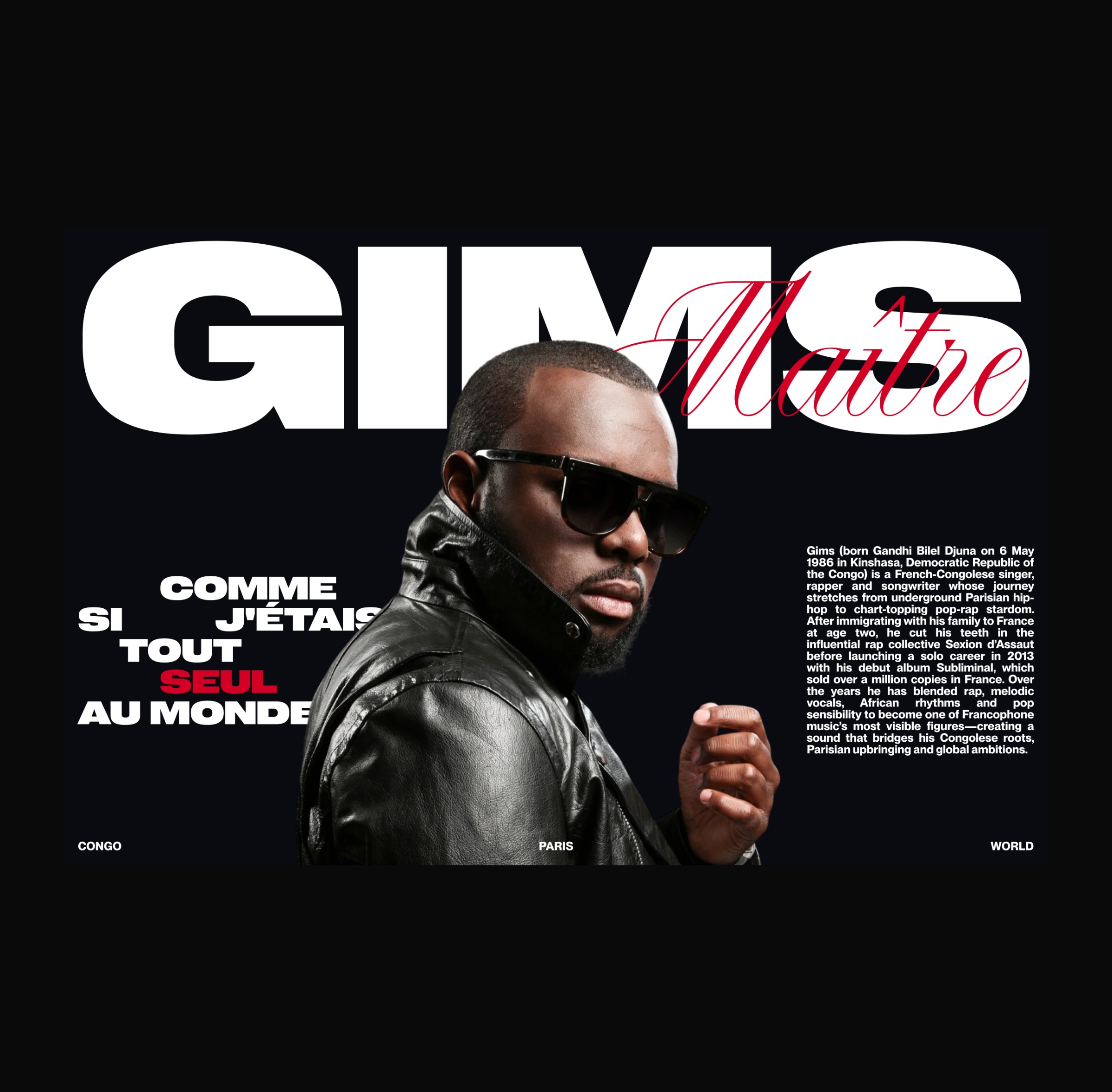 Editorial Layout Concept: GIMS