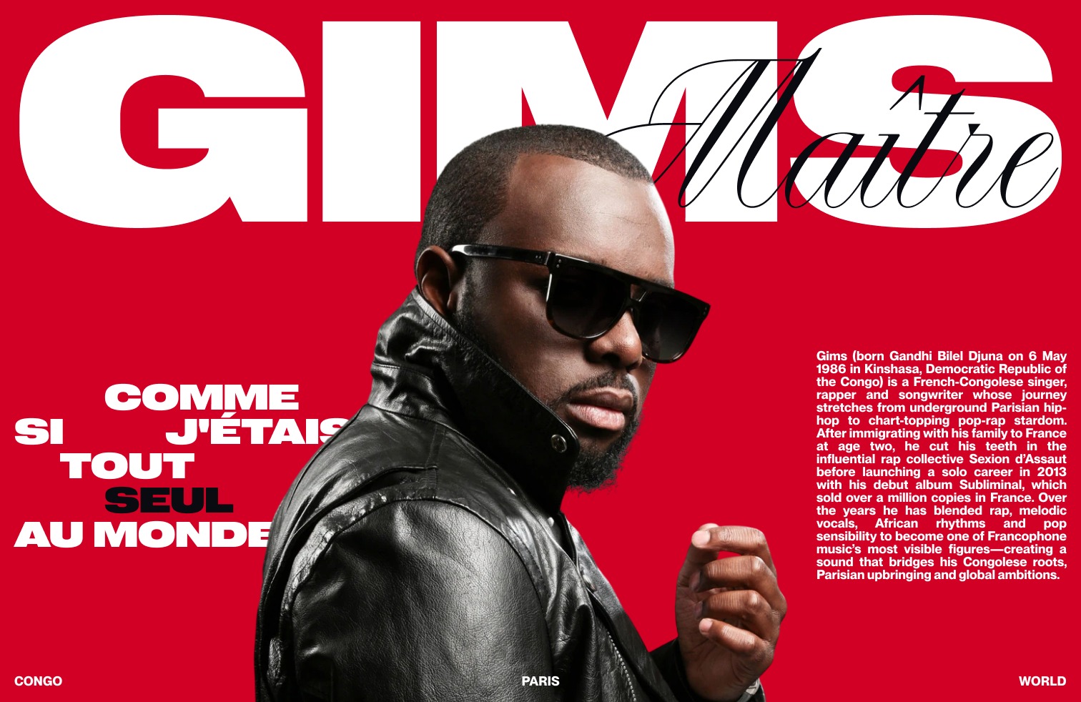 Editorial Layout Concept: GIMS Image 1