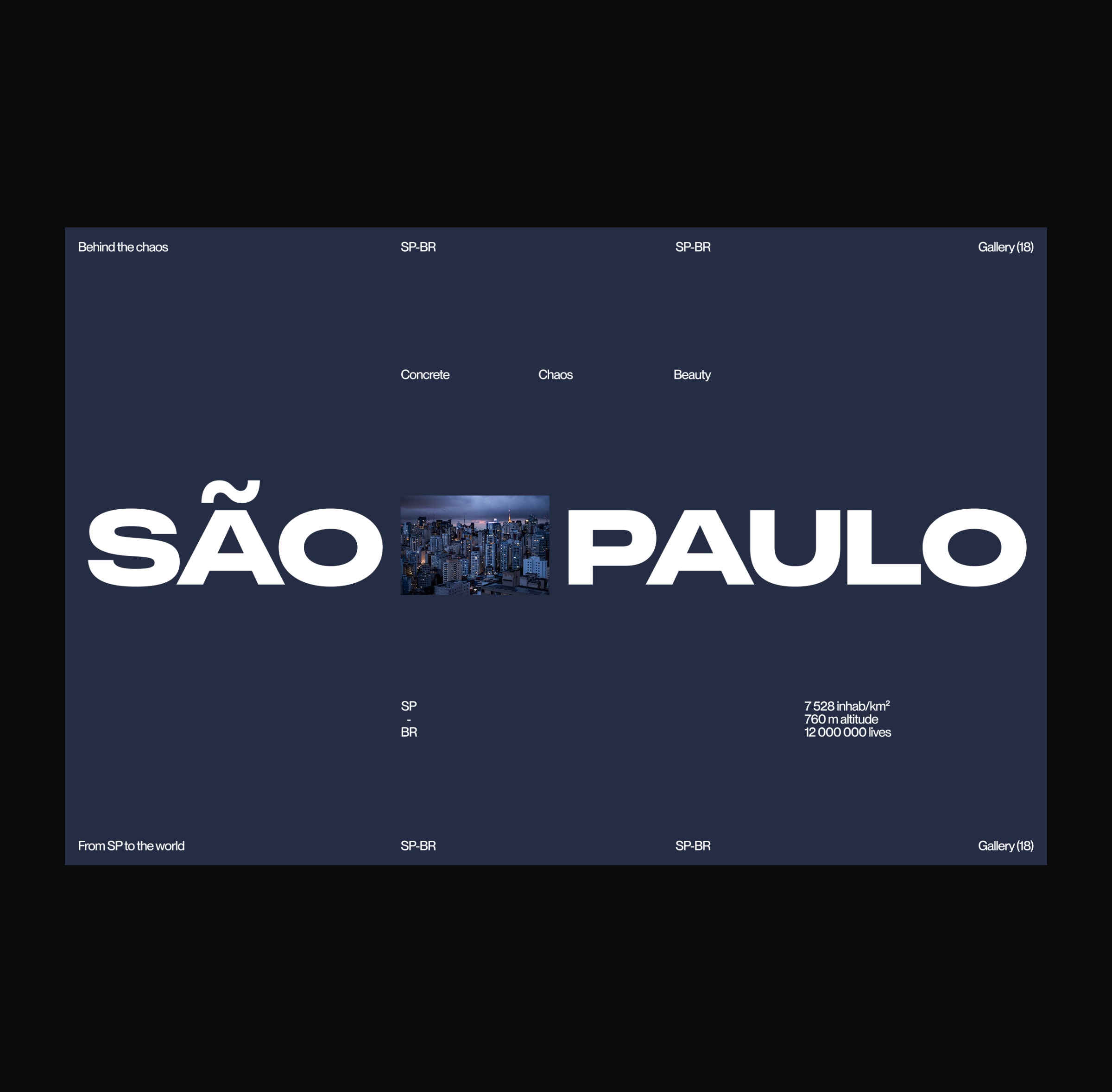 Type & Layout Exploration: São Paulo Image 0
