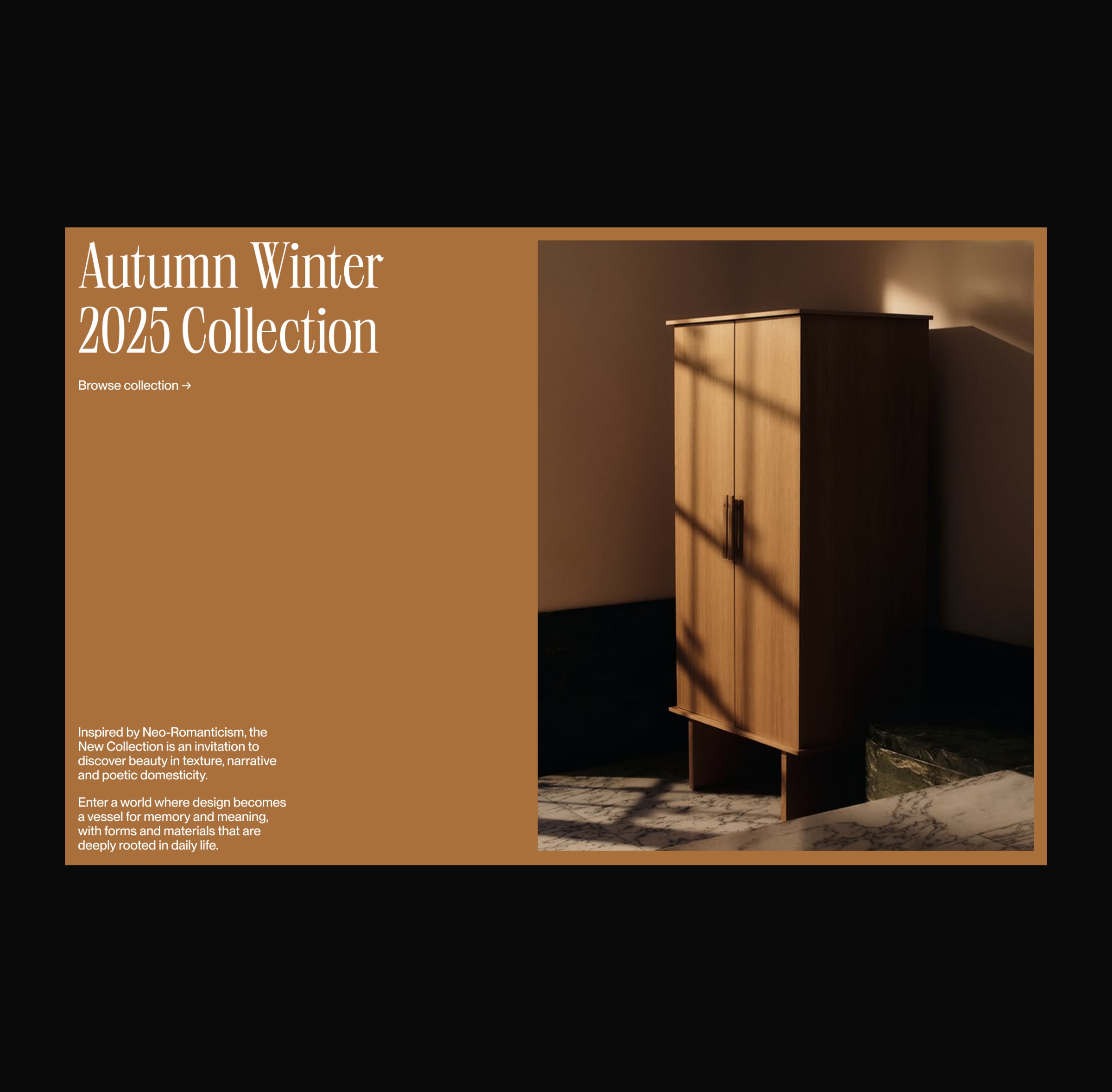 Editorial layouts for the Ferm Living Autumn Winter 2025 Collection Image 1