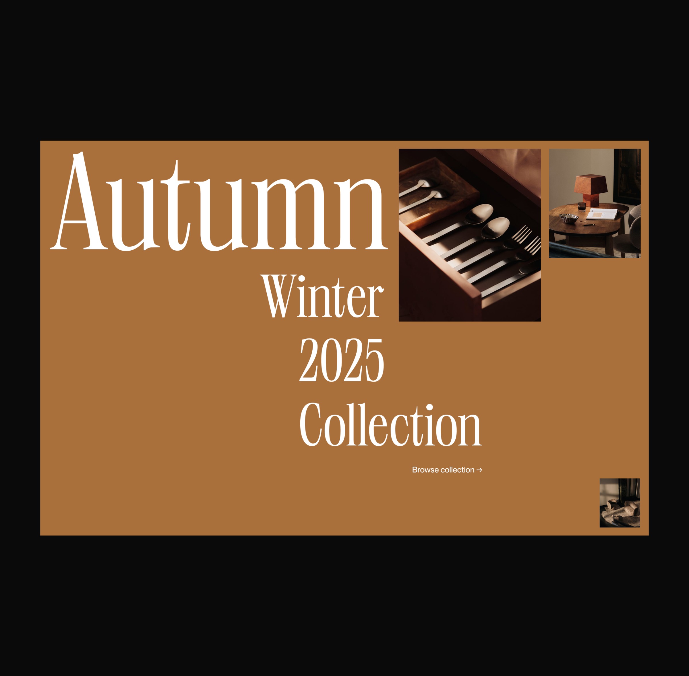 Editorial layouts for the Ferm Living Autumn Winter 2025 Collection Image 5