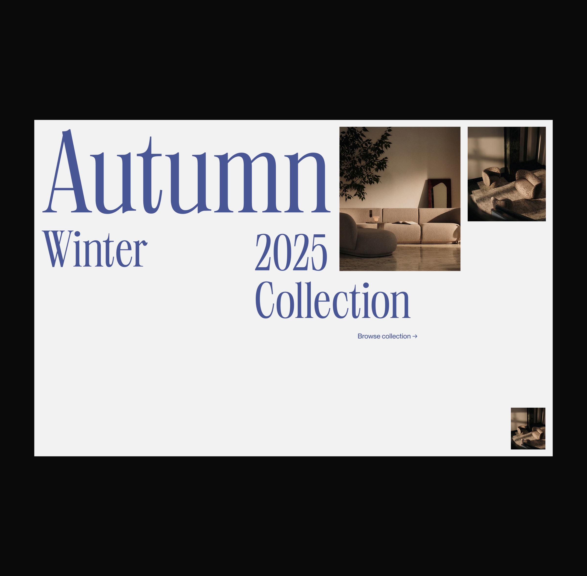 Editorial layouts for the Ferm Living Autumn Winter 2025 Collection Image 6