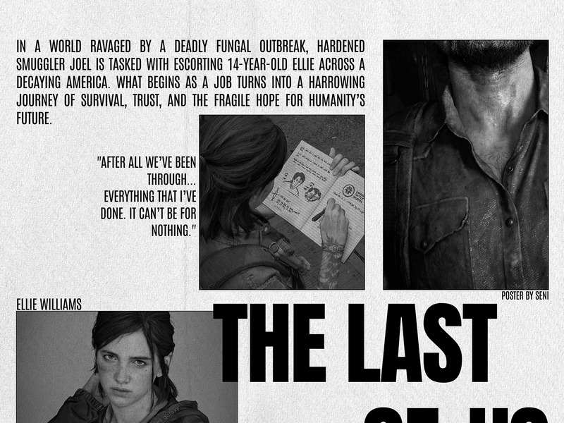 The Last Of Us(Game) Poster