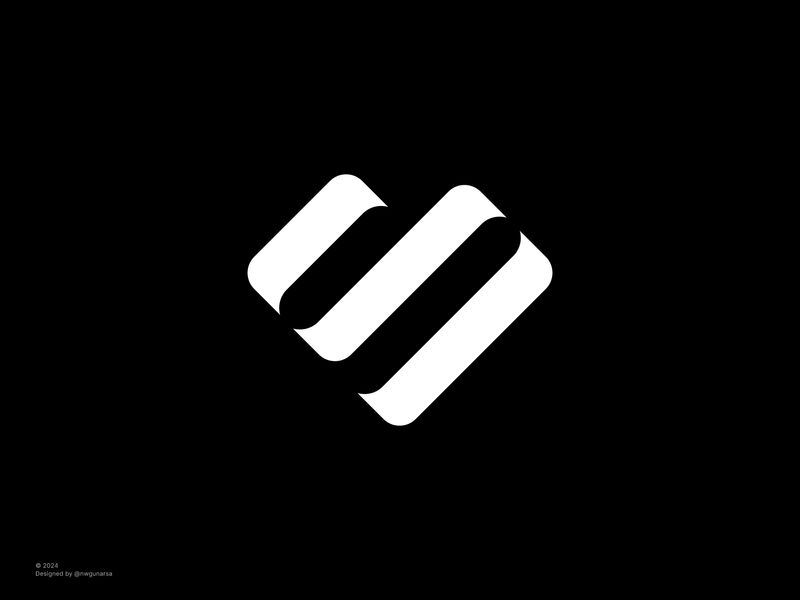 Love and letter s logo designNo title
