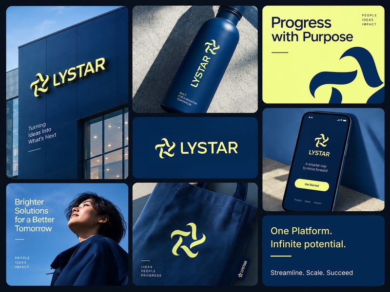 Modern Brand Identity & Visual System