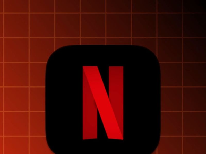 3D Netflix logo animation