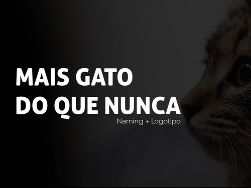 Mais Gato Do Que Nunca - Naming e Logotipo