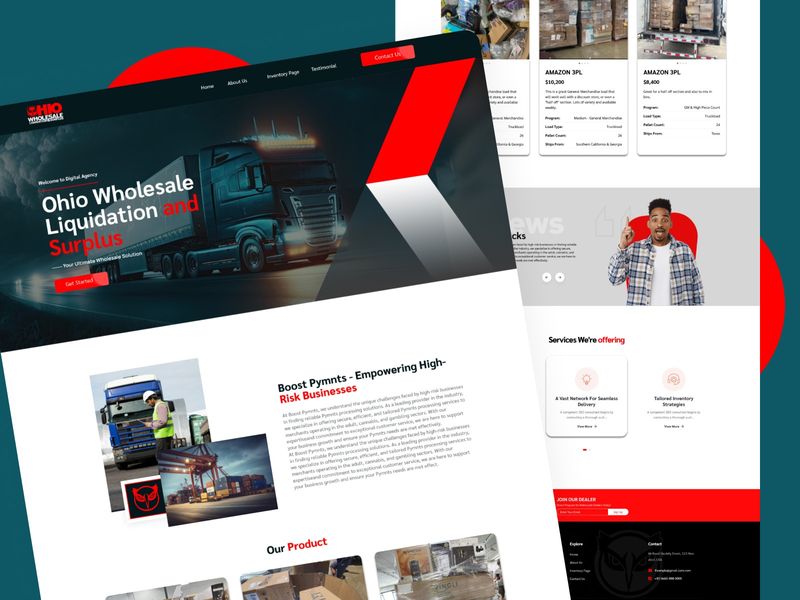 B2B E-Commerce & UI/UX Design Showcase