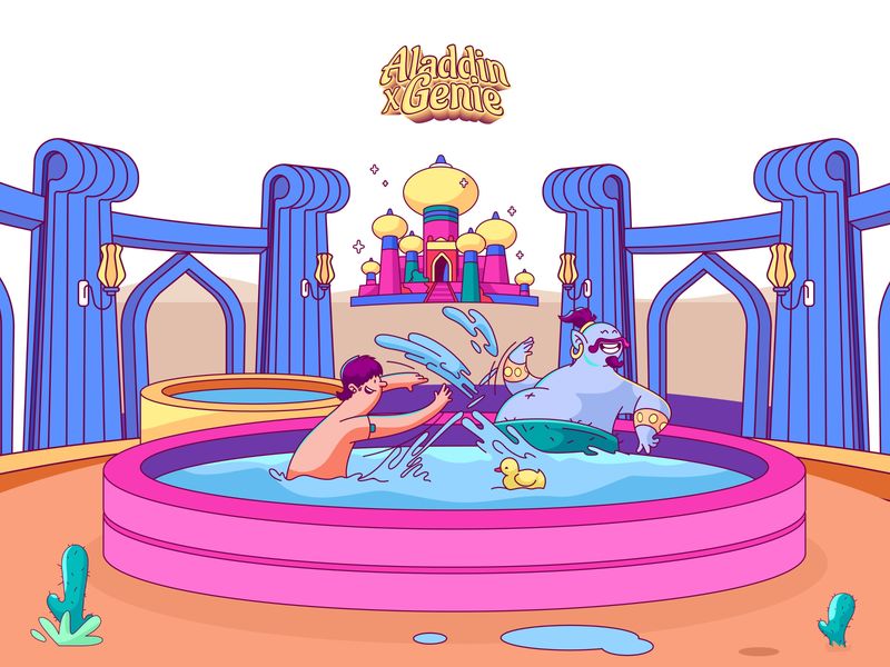 Flat Character Illustration | Digital Concept Art